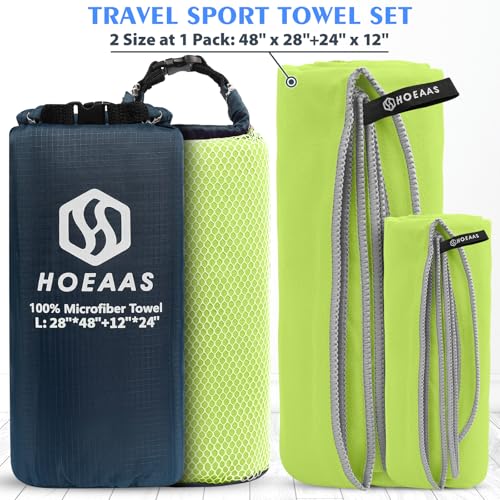 Microfiber Camping Towels (2 Count)