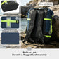 30/40/55L Waterproof Dry Backpack & Phone Case - 2XL Floating Dry Bag for Kayaking, Travel, Hiking, Fishing, Camping, Motorcycles & Beach, Heavy-Duty Roll Top Men/Women (Navy Blue/Black/Green)
