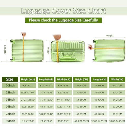 Thicken Clear Luggage Cover Protector