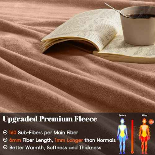 Fleece Blanket Twin Size 66"x90"