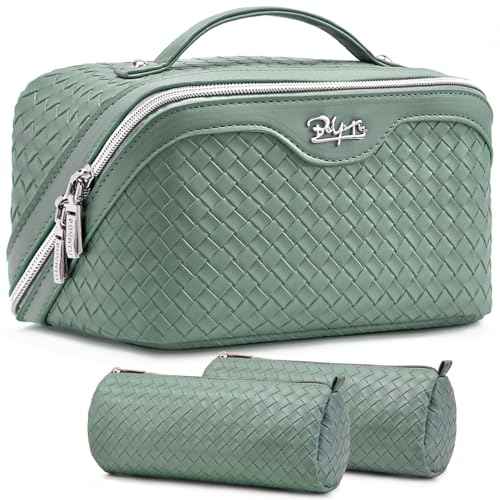 Travel Makeup Bag Cosmetic Bags for Women (3 Count)