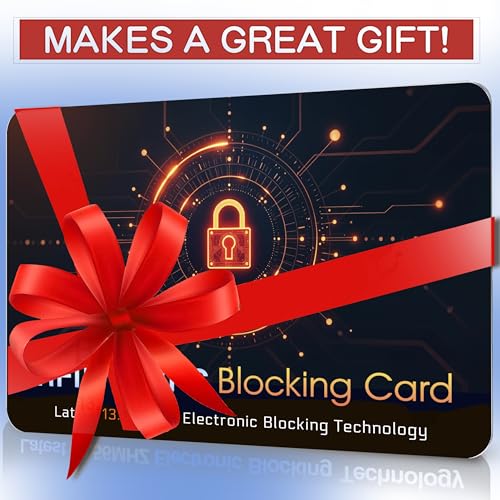5 Pack RFID Blocking Card for Credit Debit Card (5 Count)
