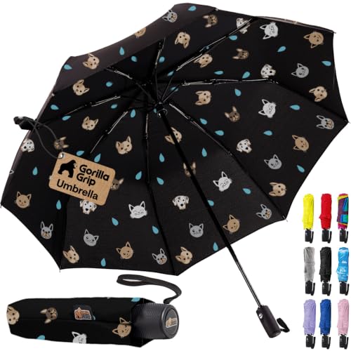 Compact Travel Size Umbrella for Rain