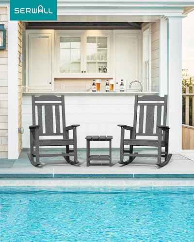 Outdoor Rocking Chairs Set of 2 (2 Count)