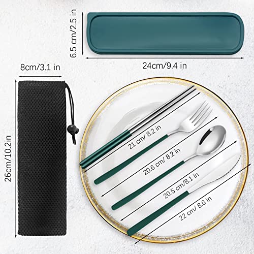 Portable Travel Camping Cutlery Set