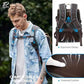 Gray Black Camera Backpack