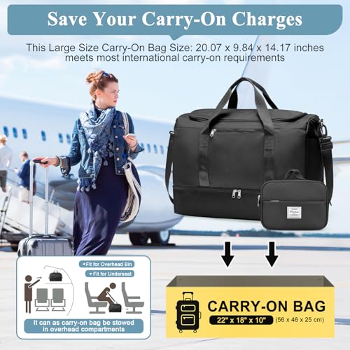 Large Travel Duffle Bag (2 Count)