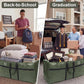 4 Pcs 66 Gallon Extra Large Moving Bags Heavy Duty Storage Bag