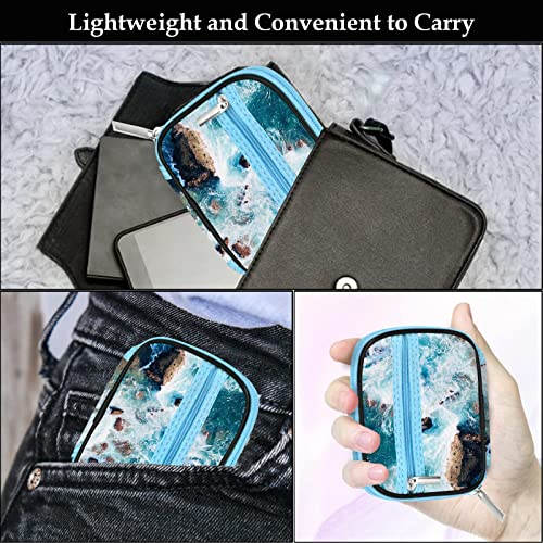 Weekly Travel Pill Organizer Pill Case for Purse with Removable 7 Day Pill Box