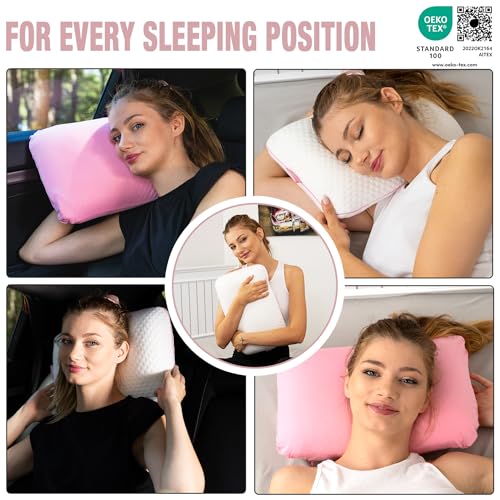 Travel & Camping Comfortable Memory Foam Pillow