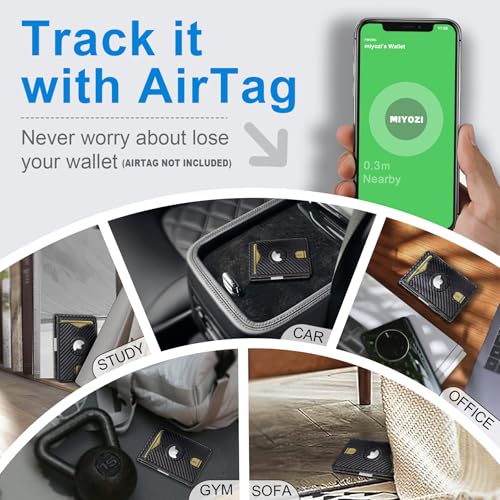 Airtag Wallet for Men (11 Count)