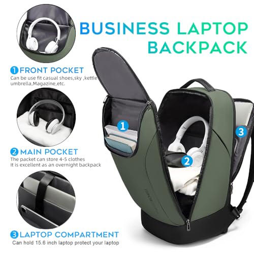 Business Commute Backpack Waterproof fit 15.6 Inch adopt in Commute