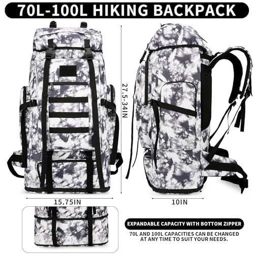 Hiking Backpack for Men 70L