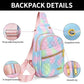 Small Sling Bag For Women Men Casual Crossbody Sling Backpack