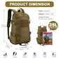 25L Hiking Backpack Small Tactical Backpack Daypack Camping Trekking Hunting Molle Pack for Men Women