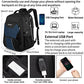 Extra Large Travel Laptop Backpack for Men 55L