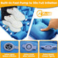 Sleeping Pad Compact Sleeping Pad for Camping with Pillow Built