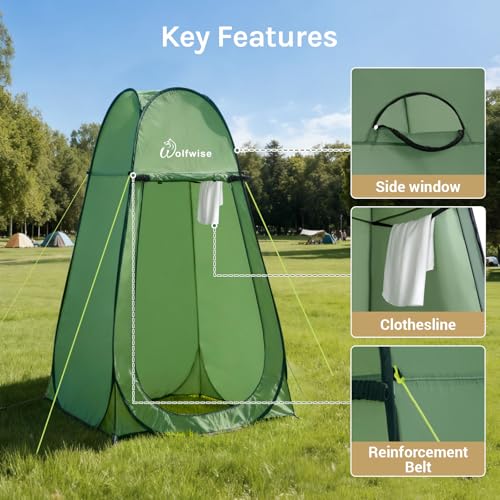 Pop Up Shower Tent for Camping Essentials