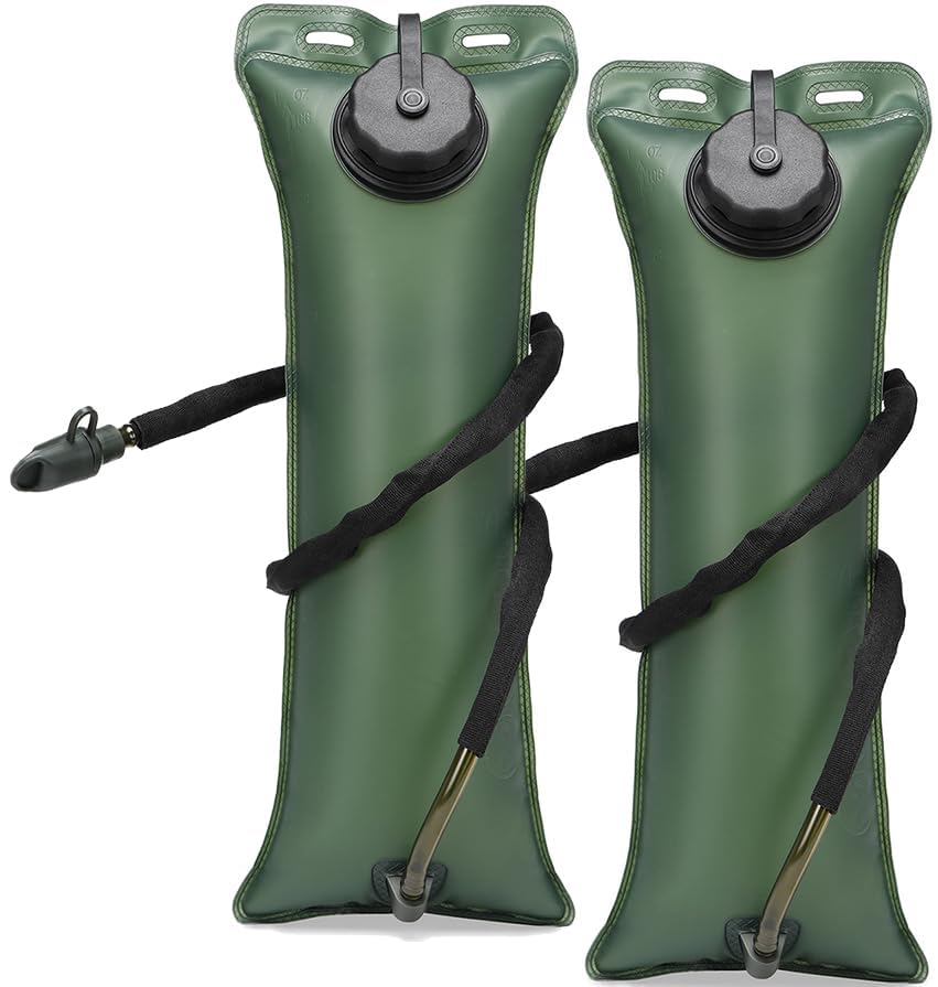 Tactical Water Hydration Pack Military 3L Water Bladder Carrier Backpack Leakproof for Running Jogging Cycling Hiking