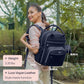 Leather Diaper Bag Backpack