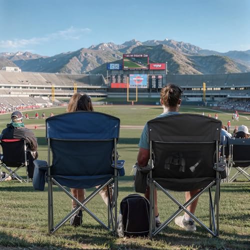 2 Pack Oversized Camping Chairs (2 Count)