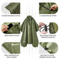 Hooded Rain Poncho for Adults