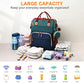 Diaper Bag Backpack with Changing Station