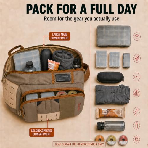 Fly Fishing Sling Pack for Wading