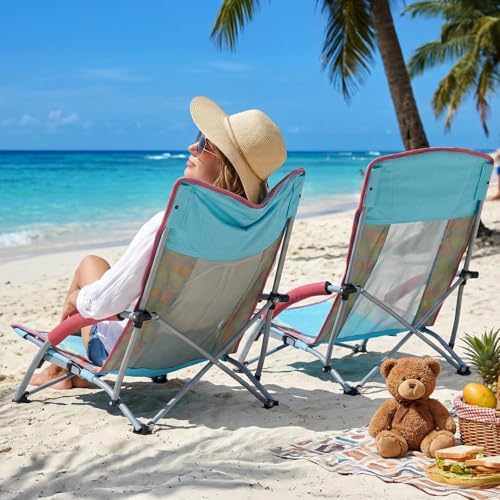 Low Beach Chair for Adults