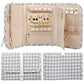 Large Travel Jewelry Organizer Roll for Women