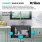 Bellucci 18 inch Granite Workstation Drop In Top Mount Single Bowl Kitchen Sink in Metallic Grey with Accessories