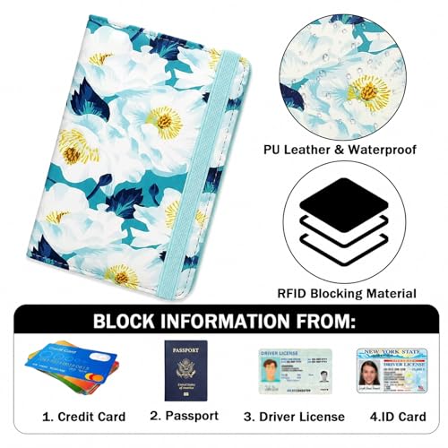 RFID Blocking Passport Holder for Travel