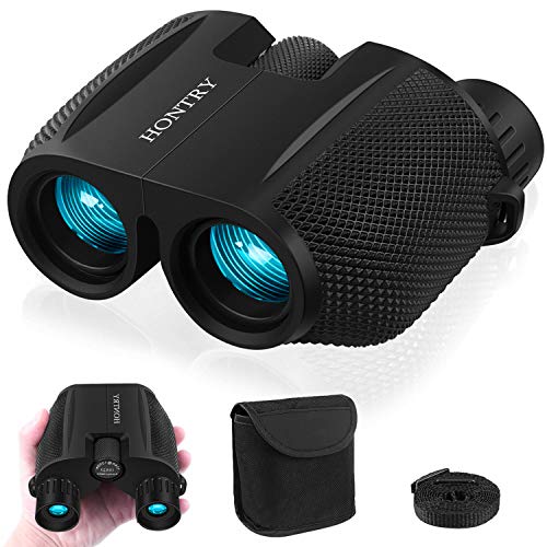 10x25 Compact Binoculars for Adults and Kids