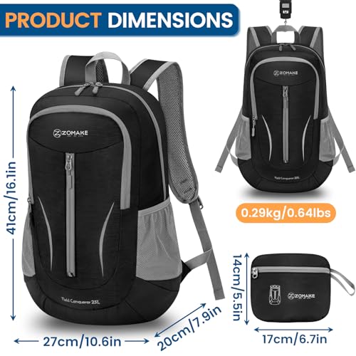 Lightweight Packable Backpack 25L