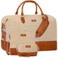 Weekender Bag for Women 21.5" Travel Duffel Large Carry On Bag 3PCS (3 Count)