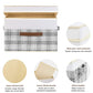 Collapsible Storage Bins with Lids (3 Count)