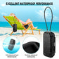 Portable Safe Lock Box with Combination Lock Mini Beach Travel Safe Waterproof Small Lockable Boxs with Removable Wire Rope Combination Lock Box for Dorm