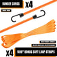 4 Pack 1" x 15 ft Ratchet Tie (12 Count)