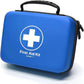 SHBC Waterproof First Aid Kit (228pcs) with All Basic or Advanced Supplies You Need. Suitable for Emergencies at Home or Outside, Travel, Home, Camping, Blue