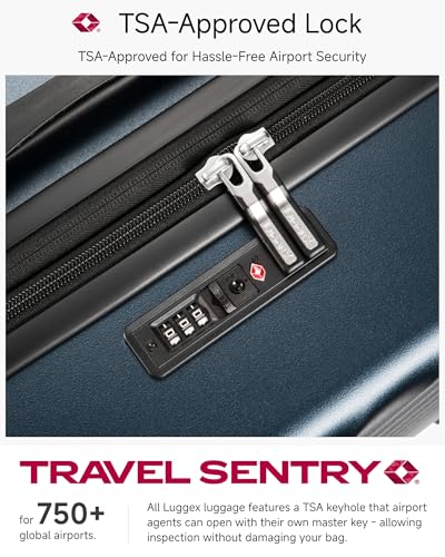 Expandable Checked Suitcase
