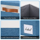Fabric Storage Bins with Lid 6 Pack