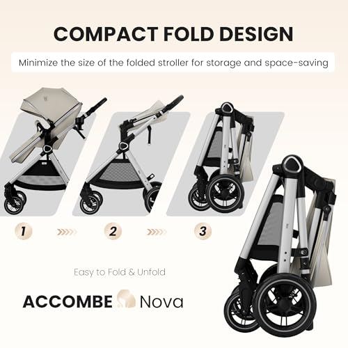 2-in-1 Convertible Baby Stroller for Newborn to Toddler