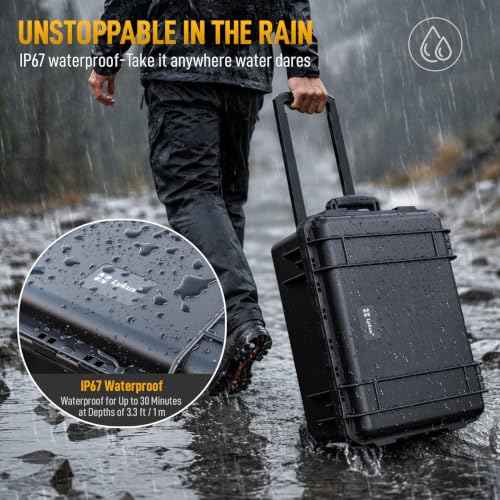 HC 4920 Hard Case with Wheels and Foam
