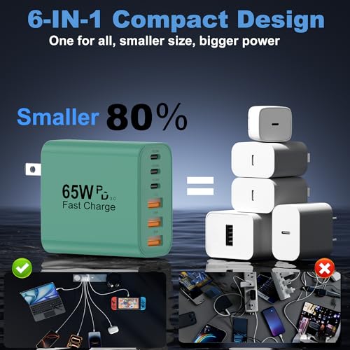 USB C Charger Block (2 Count)