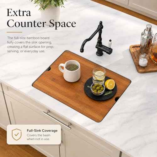 21 In. Matte White Granite Composite Kitchen Sink