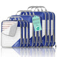 9 Set Compression Packing Cubes for Travel (9 Count)