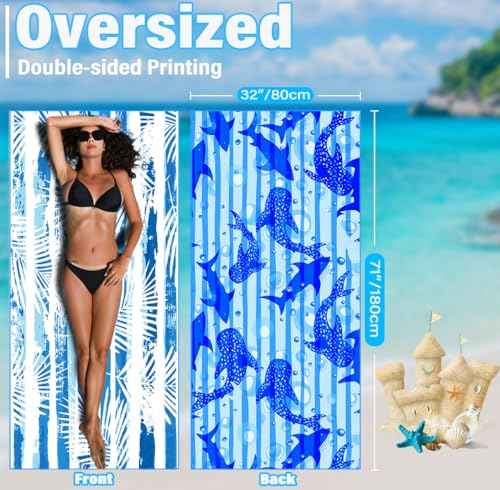 Microfiber Beach Towel (6 Count)