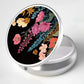 Pill Box 3 Compartment Portable Travel Medicine Box with Mirror