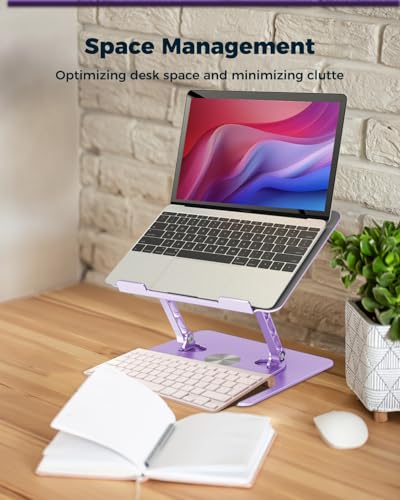 360° Rotating Laptop Stand for Desk