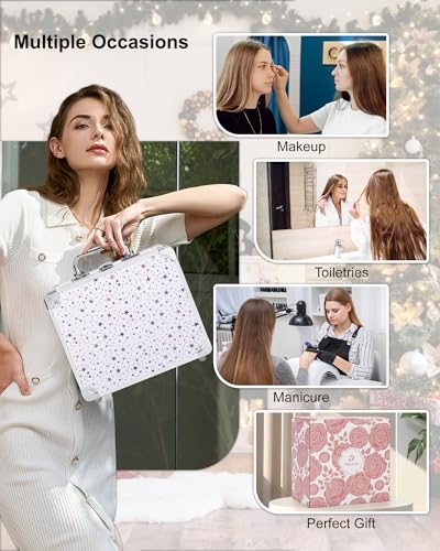 Makeup Bag with LED Mirror